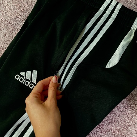 UNISEX ADIDAS TRACK Climacool soccer pants ~ YL - Picture 7 of 8